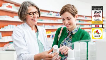Apothekerin im Beratungsgespräch